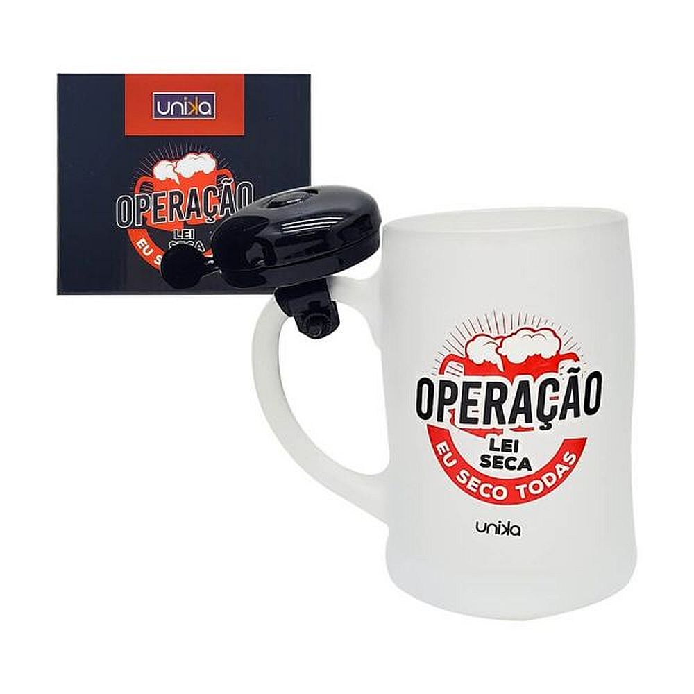 CANECA CAMPAINHA LEI SECA 