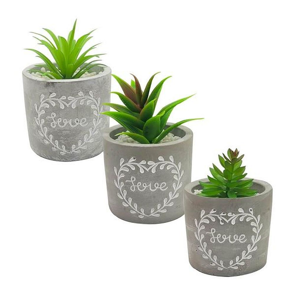 VASO DECORATIVO PLANTA LOVE 