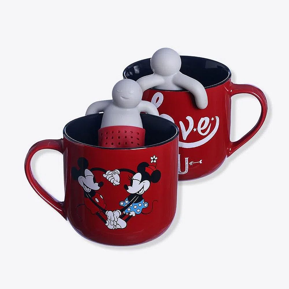 CANECA MICKEY E MINNIE C INFUSOR