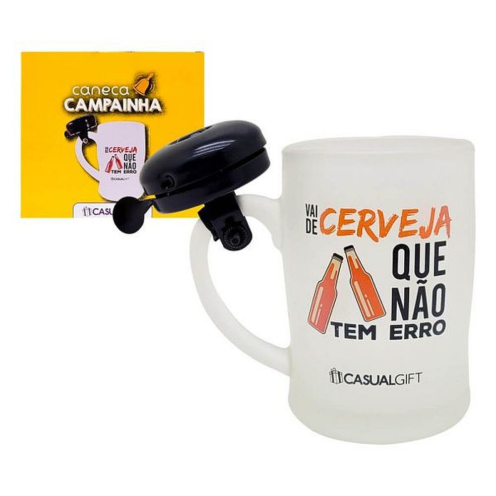 CANECA CAMPAINHA VAI DE CERVEJA