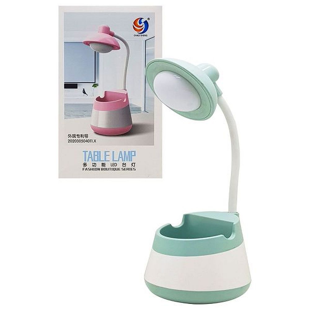 LUMINARIA DE MESA USB COM PORTA TRECOS